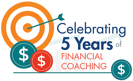 Self-Help Federal Credit Union financial coaching — member reviewing credit and budgeting