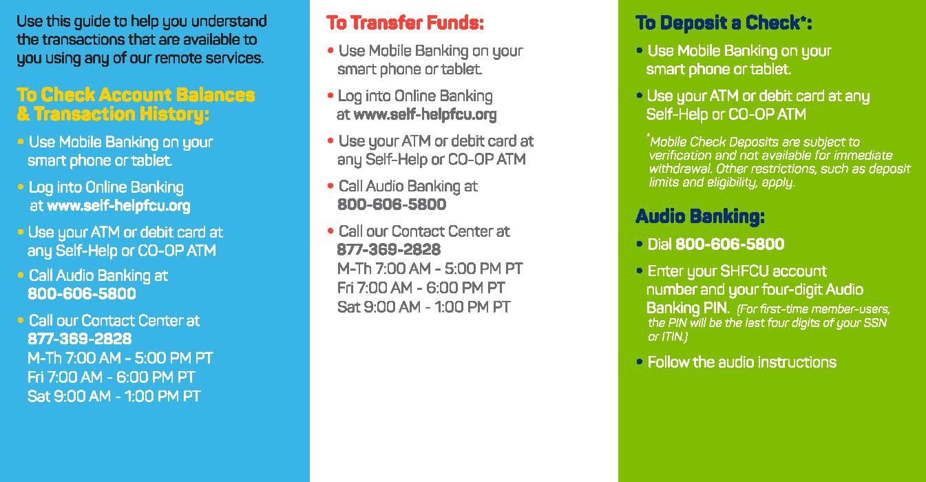 Remote Services Wallet Fold