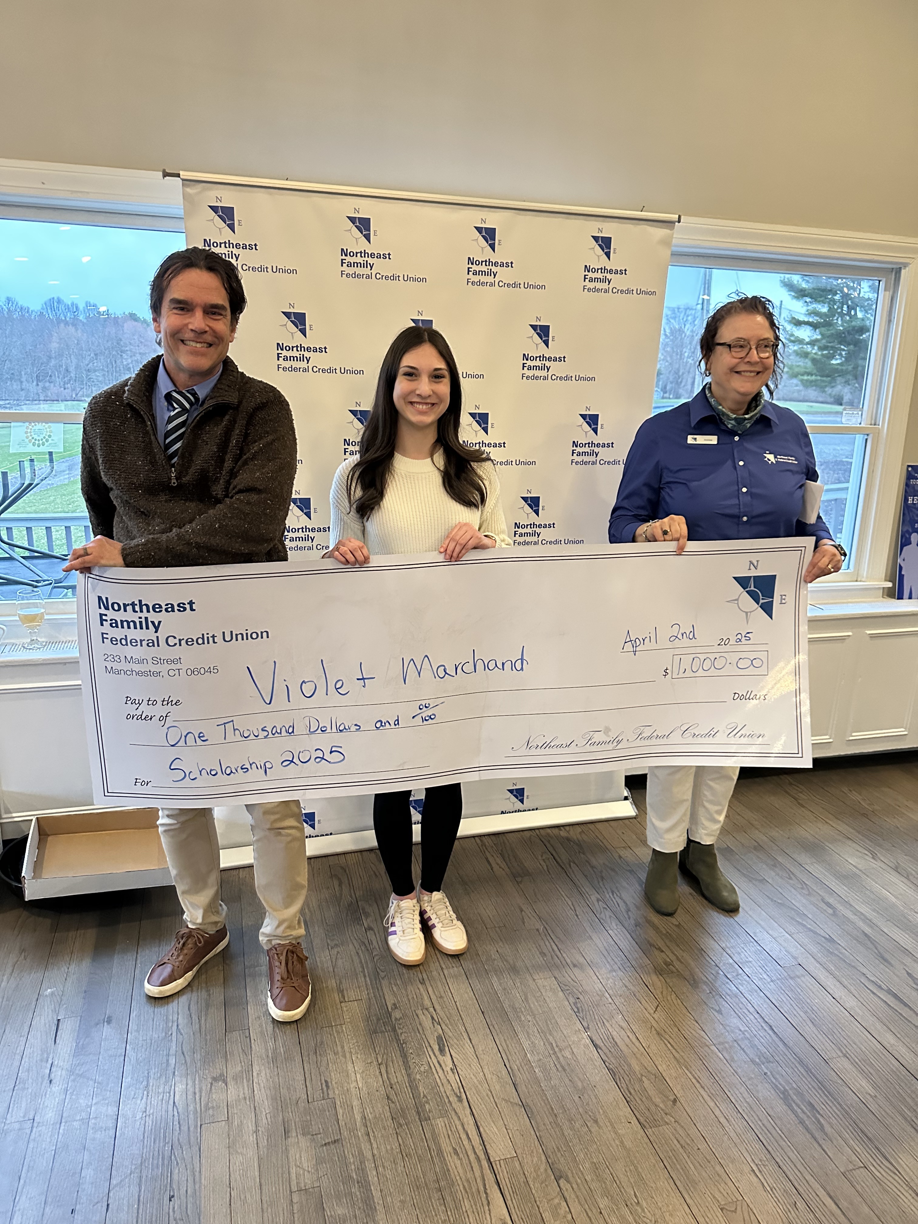 2025 Northeast Family Scholarship Winner